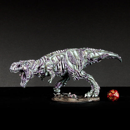 Zombie T-Rex and Zombies, Jurassic Tribe