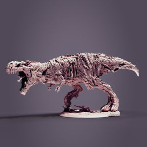 Zombie T-Rex and Zombies, Jurassic Tribe