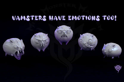 Vampster, Vampire Hamster, Mini Monster Mayhem